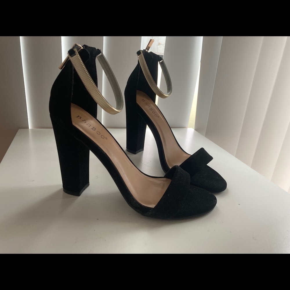 Black heels